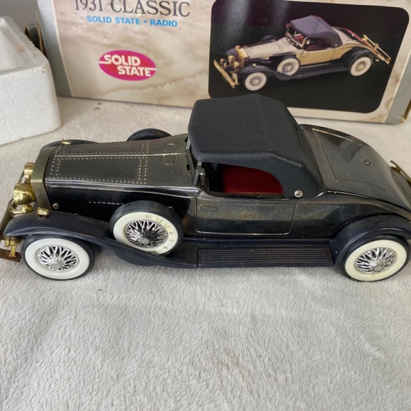 Solid State Radio 1931 Rolls Royce Bentley Classic Model Car  AM Radio Works - Picture 2 of 11